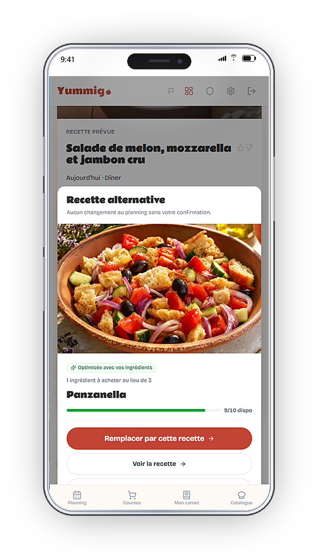 Recette alternative proposée par Yummigo